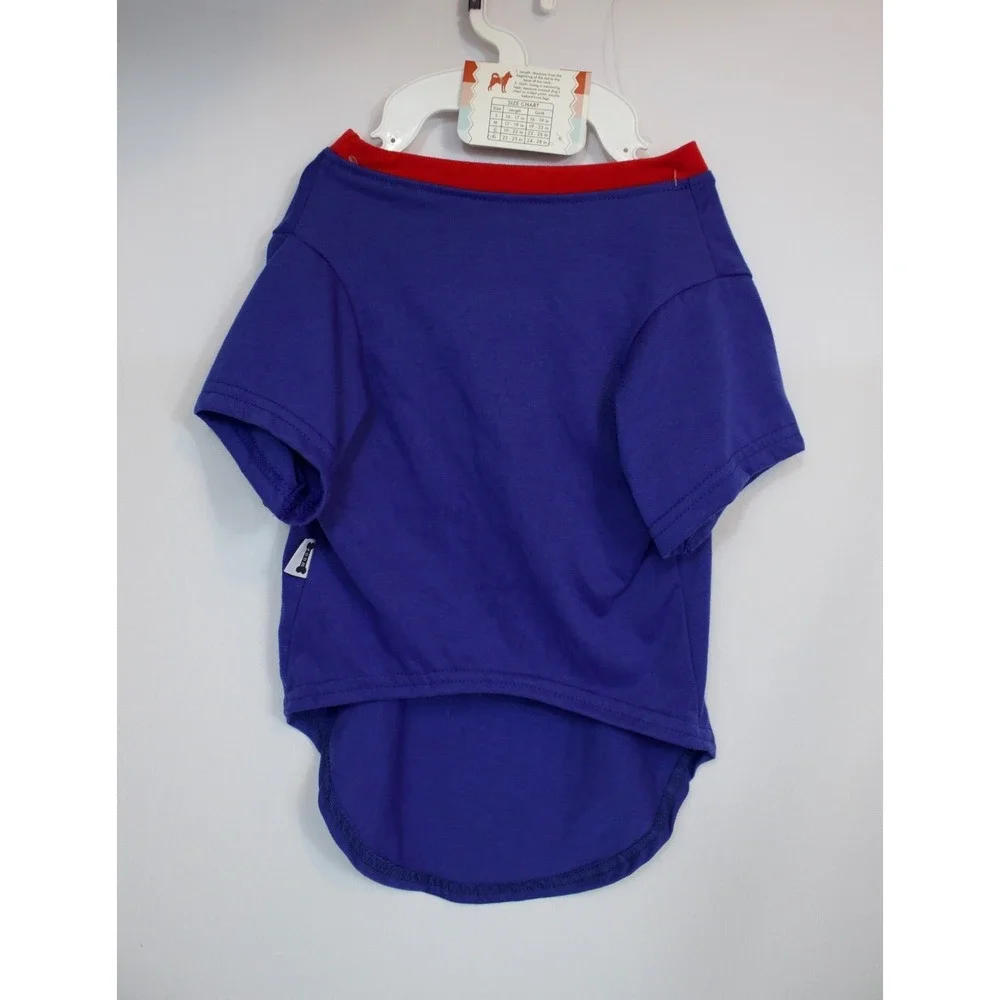 WOOF Little‎ Firecracker Dog Tee Shirt 4th of July Size XL New with Tags